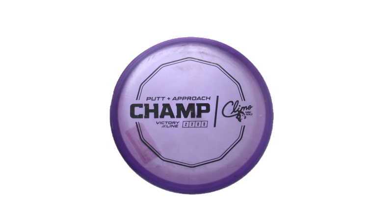 USED Climo Disc Golf Victory Line Champ Putter Front View