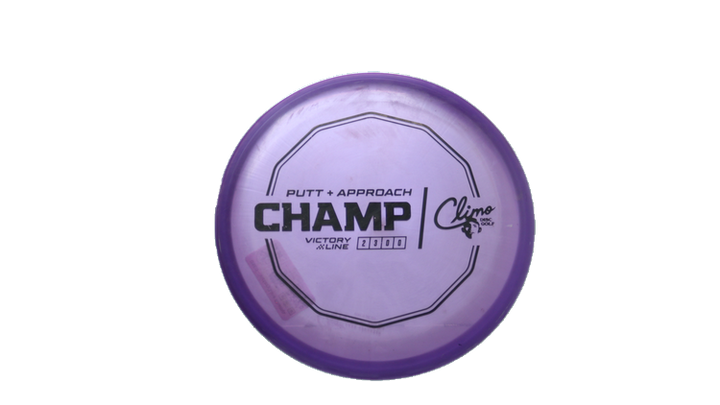 USED Climo Disc Golf Victory Line Champ Putter Front View
