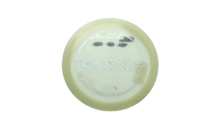 USED Discraft Glo Z Raptor Fairway Driver Front View