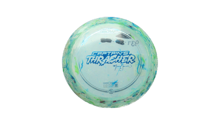 USED Discraft Jawbreaker Z Captain's Thrasher Distance Driver Front View