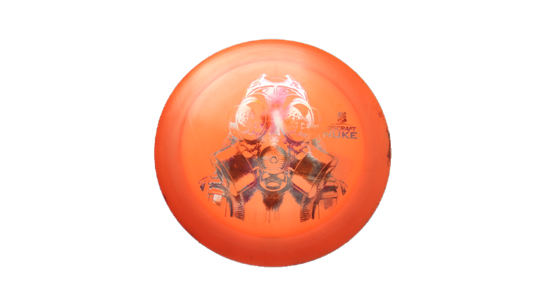USED Discraft Big Z Nuke Distance Driver Front View