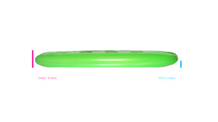 USED Discraft Big Z Luna Putter Profile View