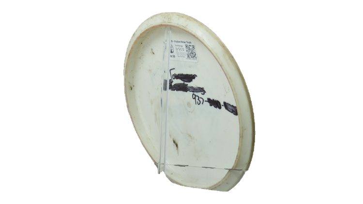 USED Dynamic Discs Fuzion Emac Truth Midrange Back View