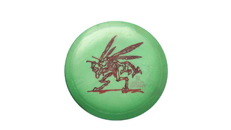 USED Discraft Big Z Cicada Fairway Driver Front View
