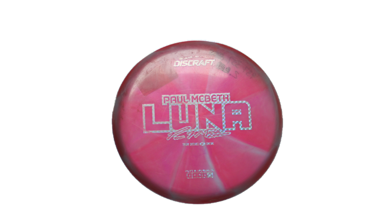 USED Discraft Paul McBeth Big Z Luna Putter Front View