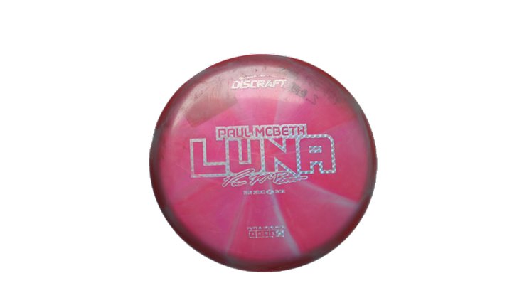 USED Discraft Paul McBeth Big Z Luna Putter Front View