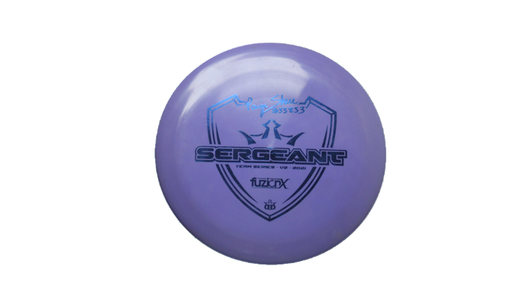 USED Dynamic Discs Fuzion-X Sergeant Distance Driver Front View