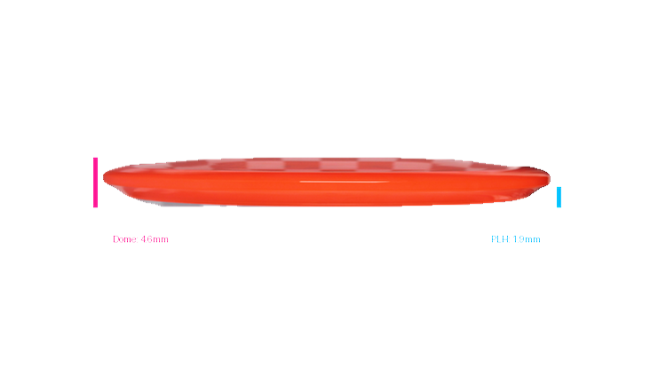 USED Dynamic Discs Lucid Emac Truth (New) Midrange Profile View