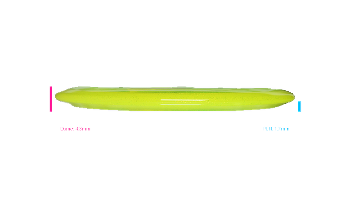 USED Climo Disc Golf Victory Line Coast Midrange Profile View