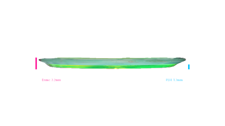 USED Axiom Proton Fireball Fairway Driver Profile View