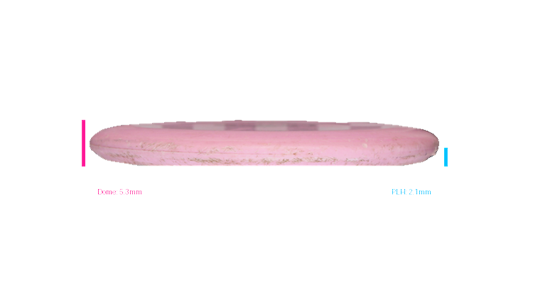 USED Latitude 64 Sense Hope Putter Profile View