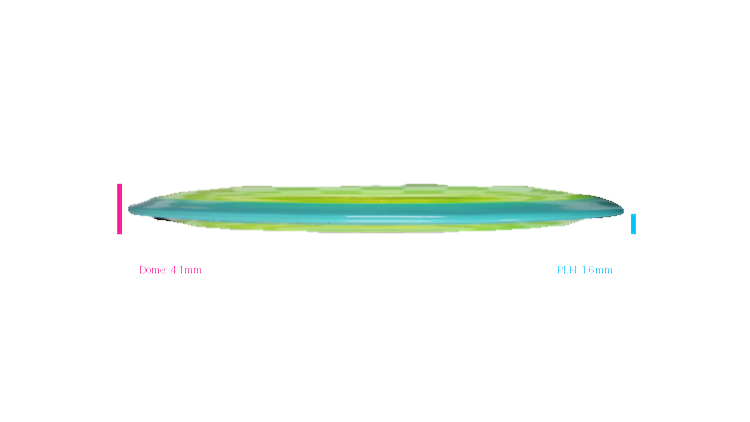 USED Axiom Lab Second Proton Mayhem Distance Driver Profile View