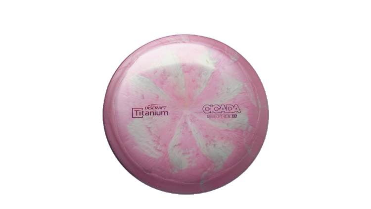 USED Discraft Ti Swirl Cicada Fairway Driver Front View