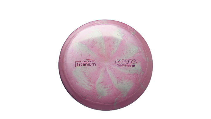 USED Discraft Ti Swirl Cicada Fairway Driver Front View