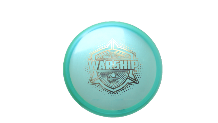 USED Westside Discs VIP Glimmer Warship Midrange Front View