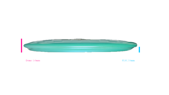 USED Westside Discs VIP Glimmer Warship Midrange Profile View