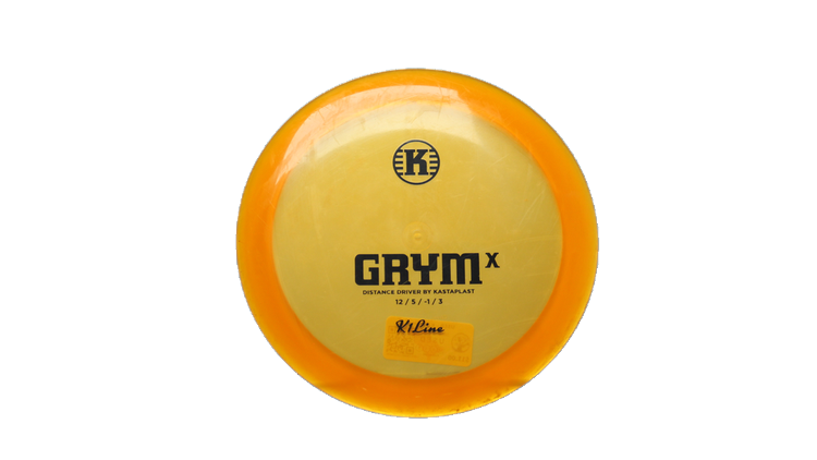 USED Kastaplast K1 Grym X Distance Driver Front View