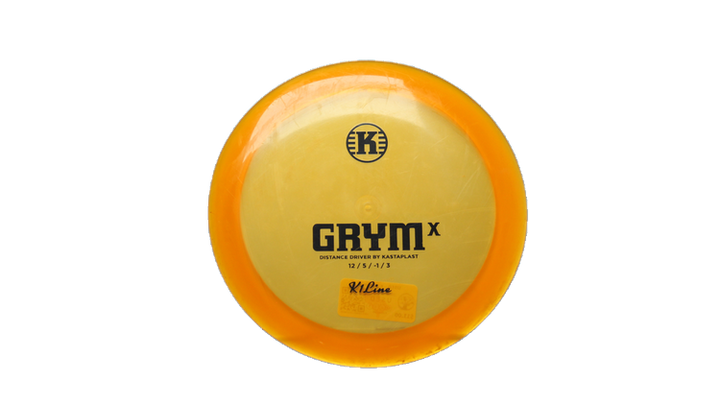 USED Kastaplast K1 Grym X Distance Driver Front View