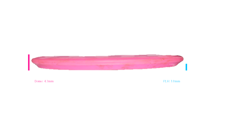 USED Westside Discs BT Hybrid Gatekeeper Midrange Profile View