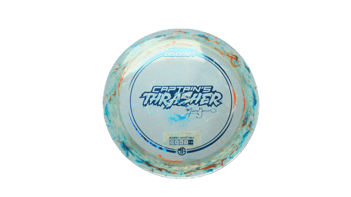 USED Discraft Jawbreaker Z Captain's Thrasher Distance Driver Front View