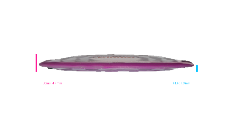USED Innova Moondust Halo Champion Power Disc2 (Elixer) Distance Driver Profile View