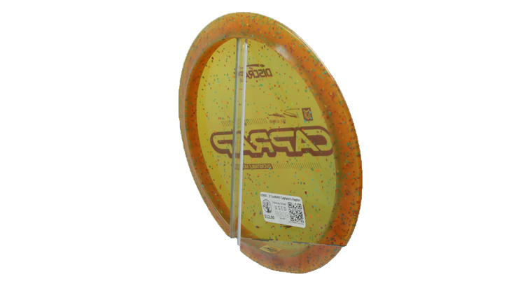 USED Discraft Z Confetti Captain's Raptor Fairway Driver Back View