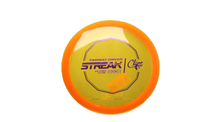 USED Climo Disc Golf Victory Line Streak Fairway Driver Front View