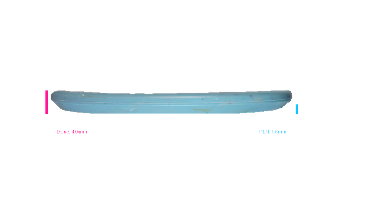 USED Discraft Jawbreaker Zone OS Putter Profile View