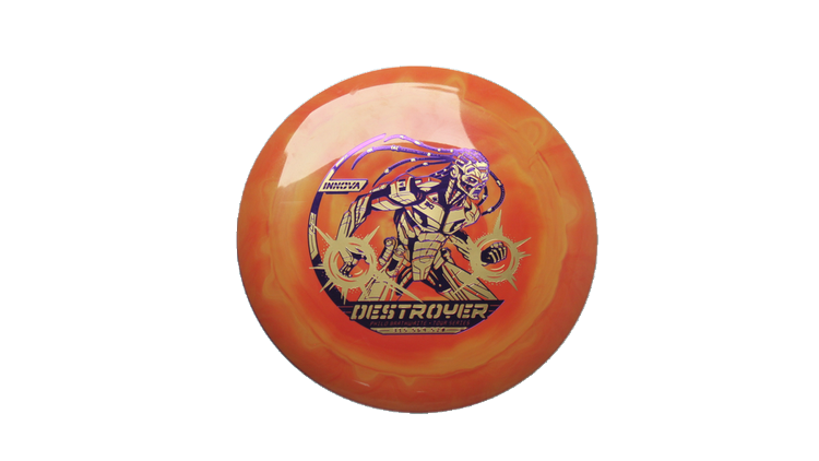 USED Innova Swirled Star Destroyer Distance Driver Front View