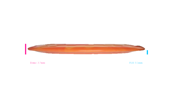 USED Innova Swirled Star Destroyer Distance Driver Profile View