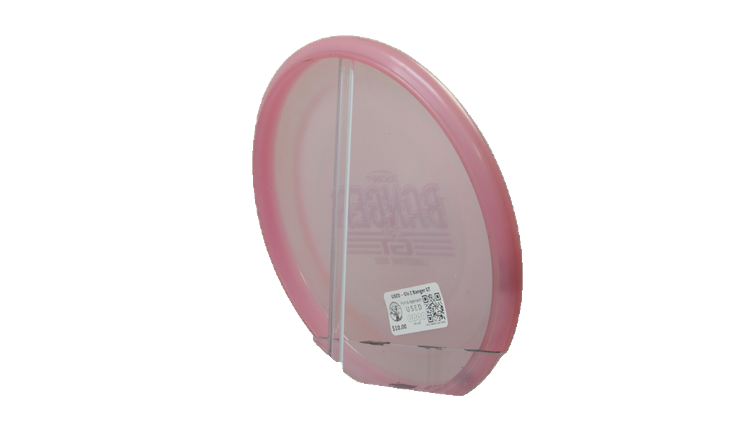 USED Discraft Glo Z Banger GT Putter Back View