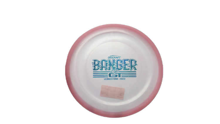 USED Discraft Glo Z Banger GT Putter Front View