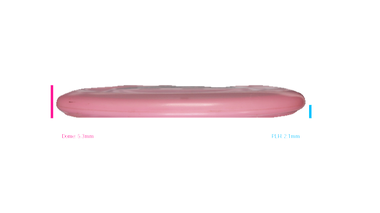 USED Discraft Glo Z Banger GT Putter Profile View