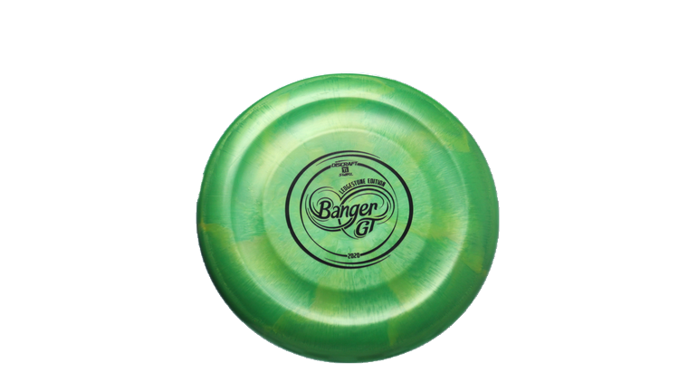 USED Discraft Ti Swirl Banger GT Putter Front View