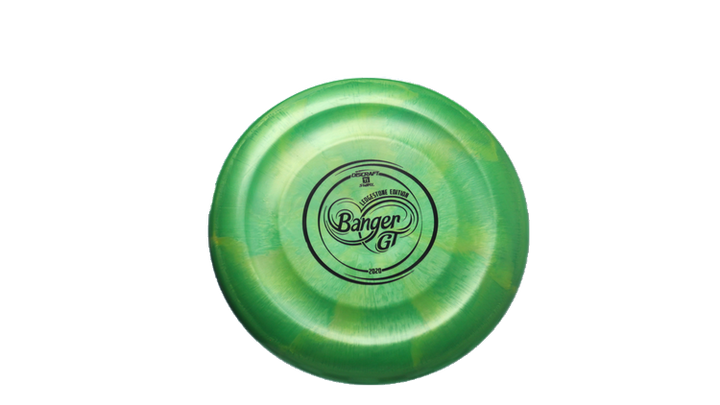 USED Discraft Ti Swirl Banger GT Putter Front View