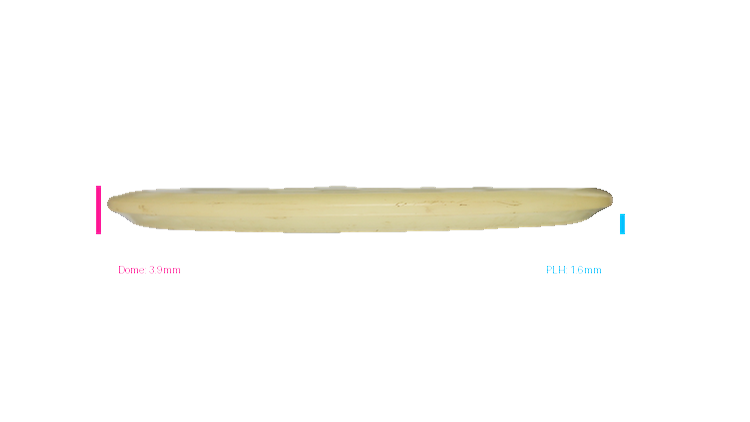 USED Dynamic Discs Lucid Moonshine Truth Midrange Profile View