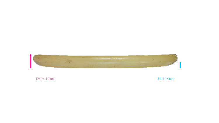 USED Discraft CryZtal FLX Zone Putter Profile View