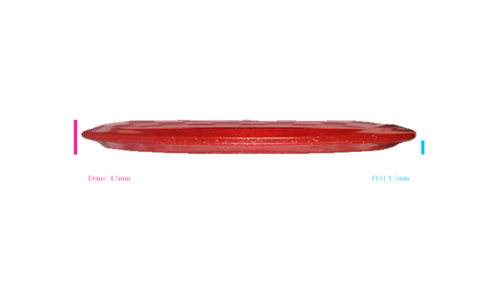 USED Discraft CryZtal Sparkle Stalker Fairway Driver Profile View