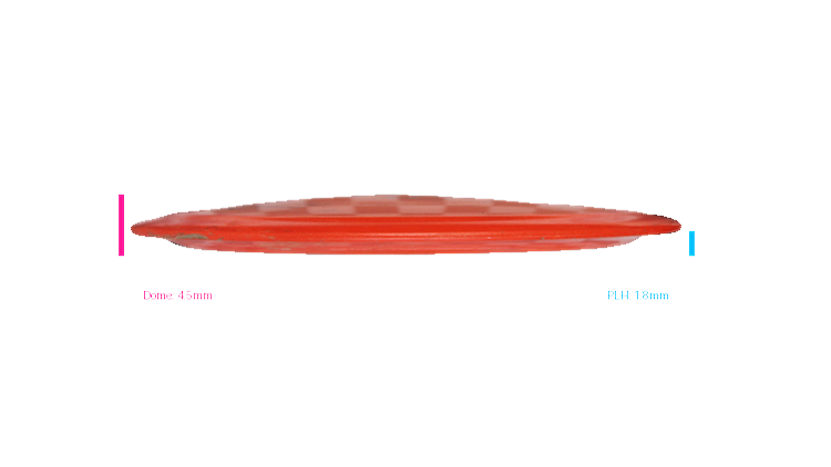 USED Dynamic Discs Lucid Air Enforcer Distance Driver Profile View