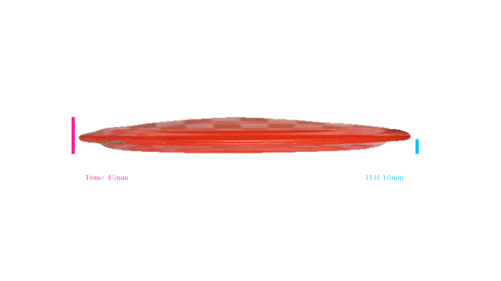 USED Dynamic Discs Lucid Air Enforcer Distance Driver Profile View