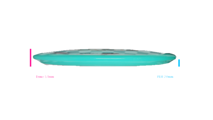 USED Dynamic Discs Lucid Emac Truth (New) Midrange Profile View