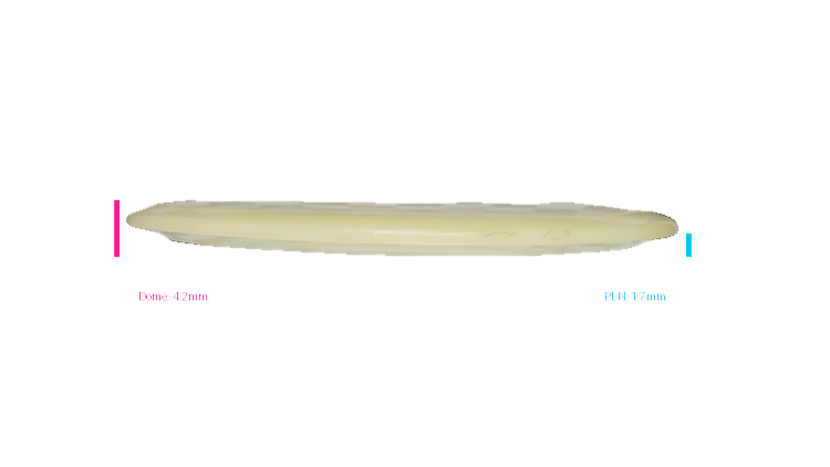 USED Mint Discs Nocturnal Mustang Midrange Profile View