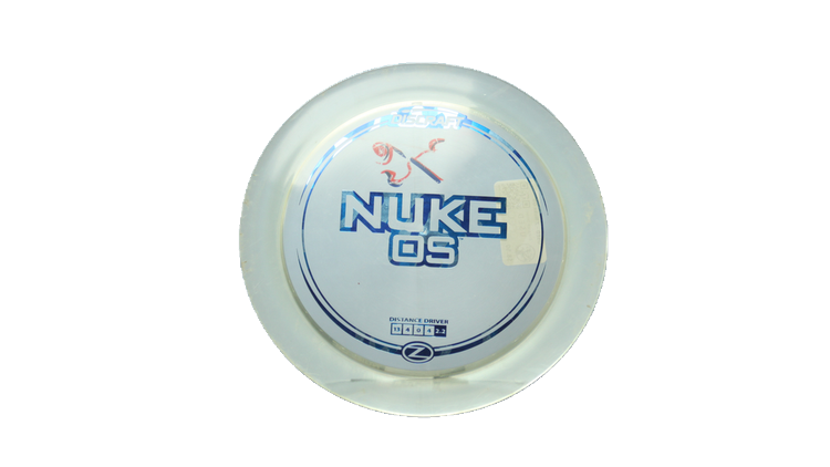 USED Discraft Z Nuke OS Distance Driver Front View