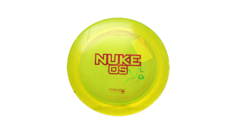 USED Discraft Z Nuke OS Distance Driver Front View