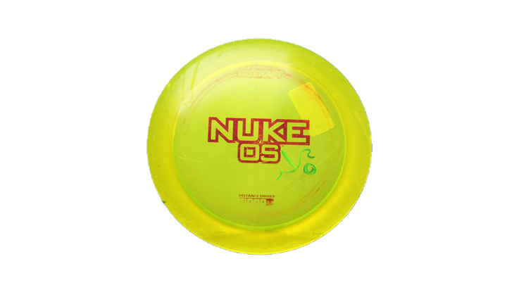 USED Discraft Z Nuke OS Distance Driver Front View