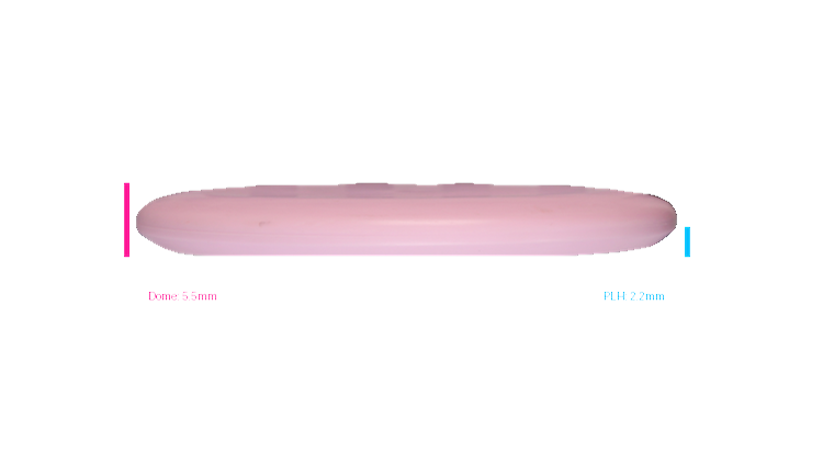 USED Discmania D-Line P2 Putter Profile View