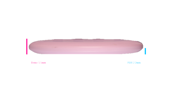 USED Discmania D-Line P2 Putter Profile View