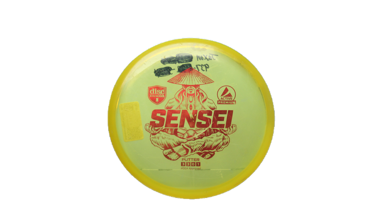 USED Discmania Active Premium Sensei Putter Front View