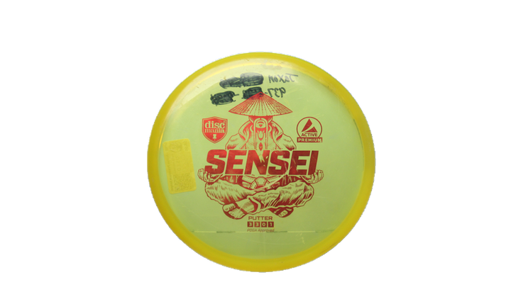 USED Discmania Active Premium Sensei Putter Front View
