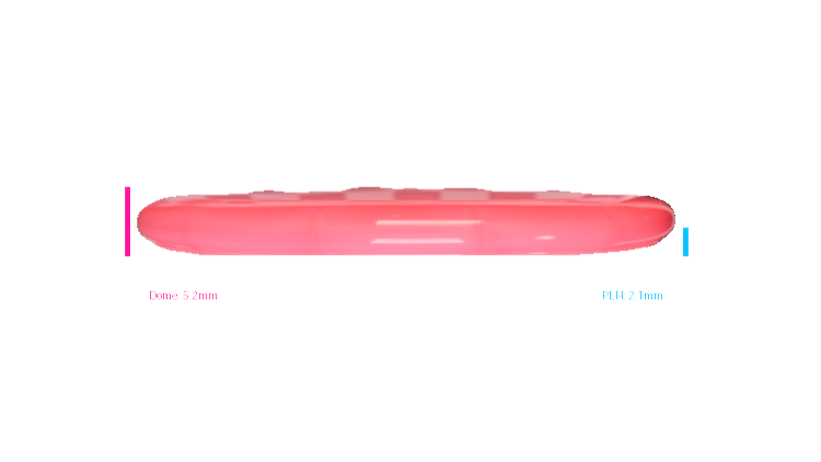 USED Discmania Lux Vapor Link Putter Profile View